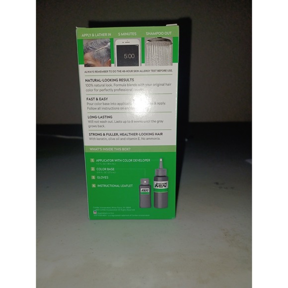 Just For Men Shampoo-in Gray Hair Color,  Medium Brown - Picture 2 of 2